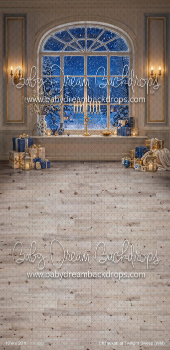 Chanukah at Twilight Sweep (WM)