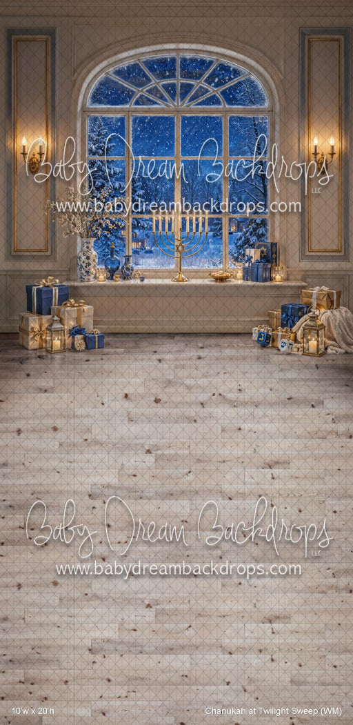 Chanukah at Twilight Sweep (WM)