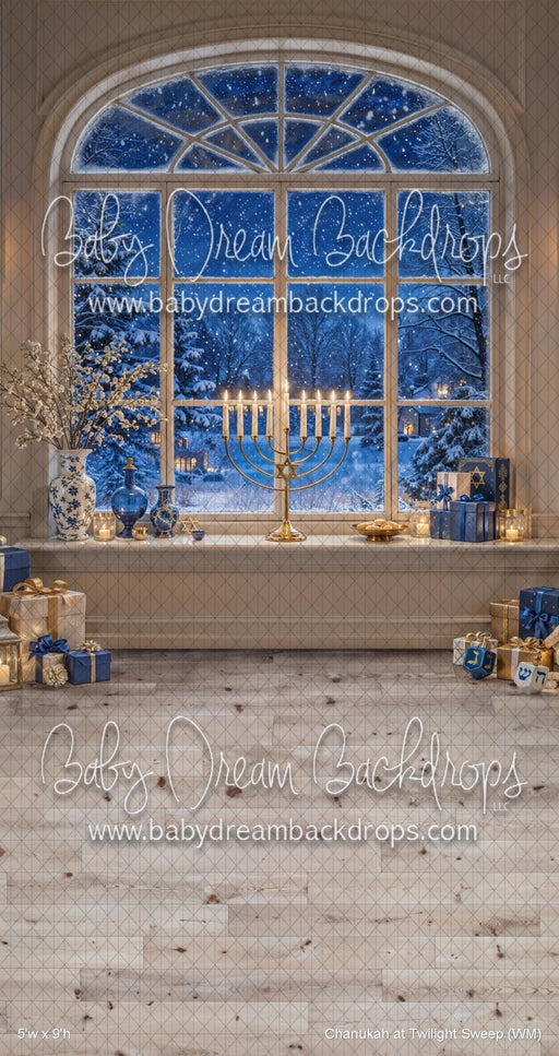 Chanukah at Twilight Sweep (WM)