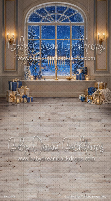 Chanukah at Twilight Sweep (WM)
