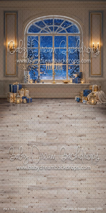 Chanukah at Twilight Sweep (WM)
