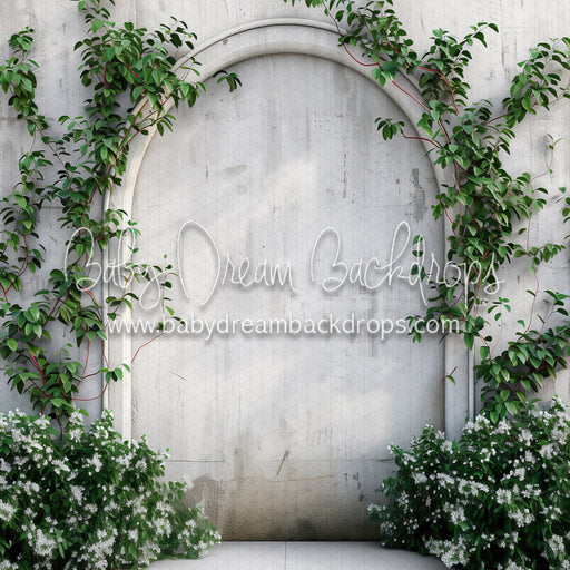 Cheery Green Vines Wall (MD)