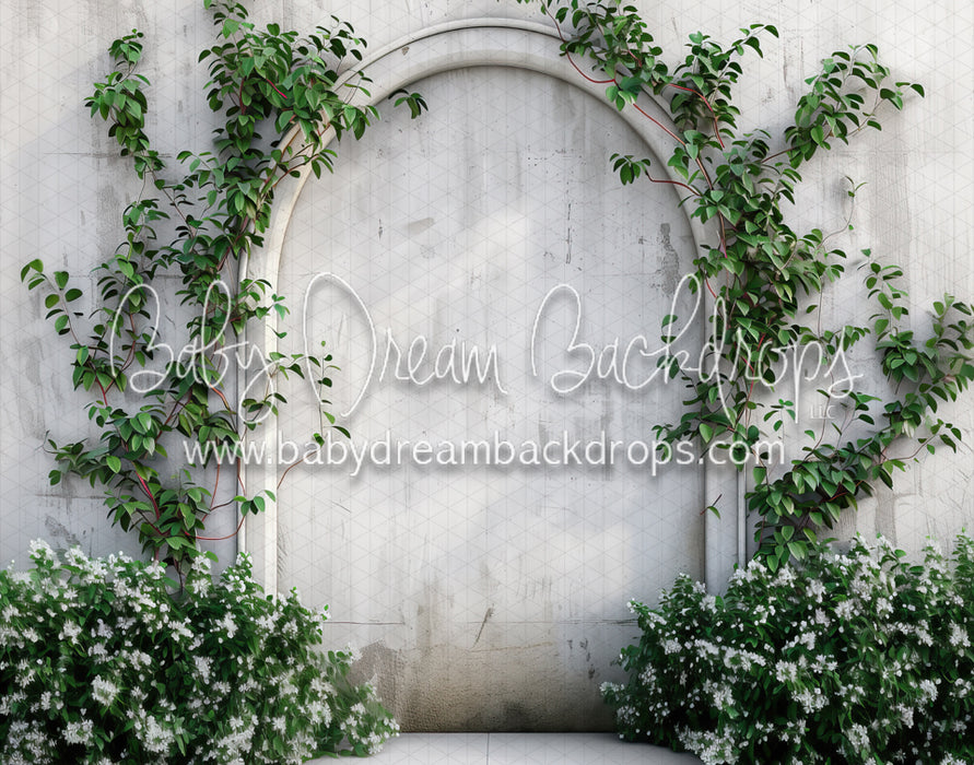 Cheery Green Vines Wall (MD)