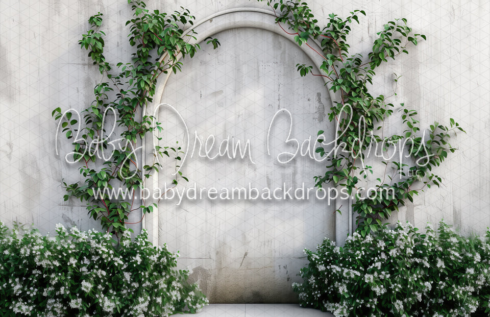 Cheery Green Vines Wall (MD)