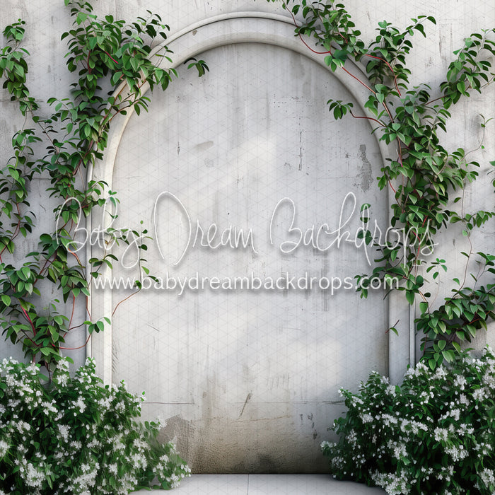 Cheery Green Vines Wall (MD)