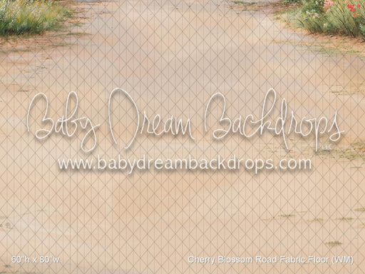 Cherry Blossom Road Fabric Floor (WM)