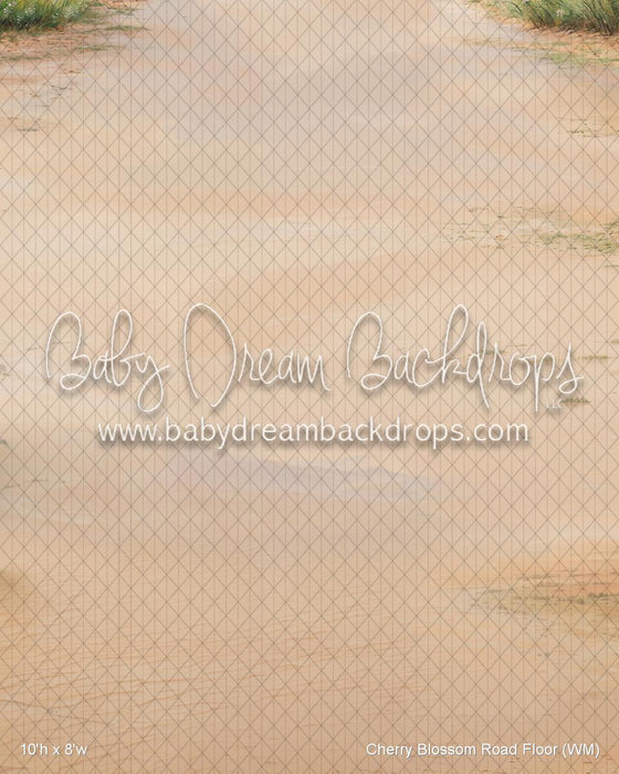 Cherry Blossom Road Fabric Floor (WM)