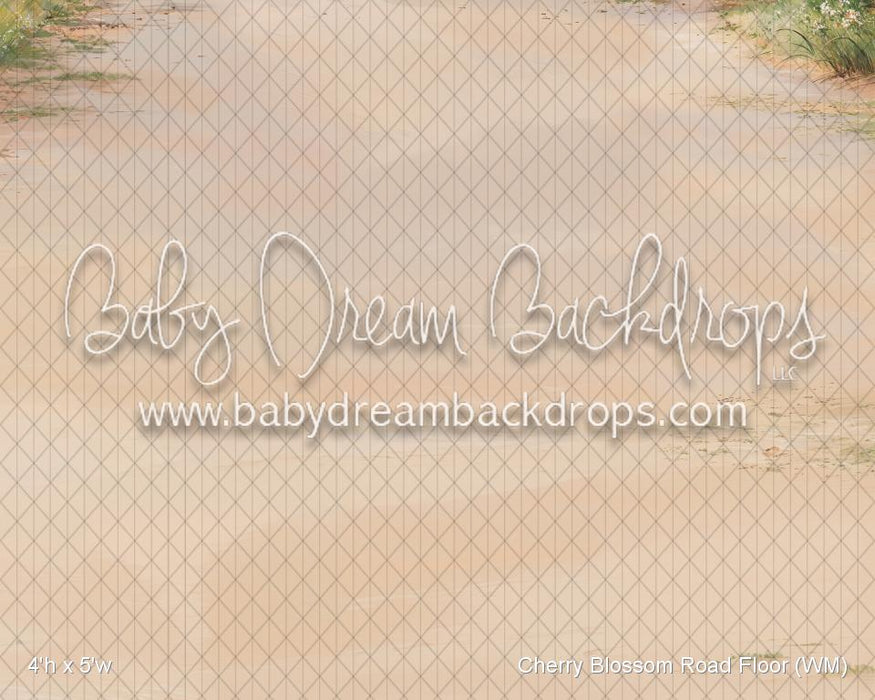 Cherry Blossom Road Floor (WM)