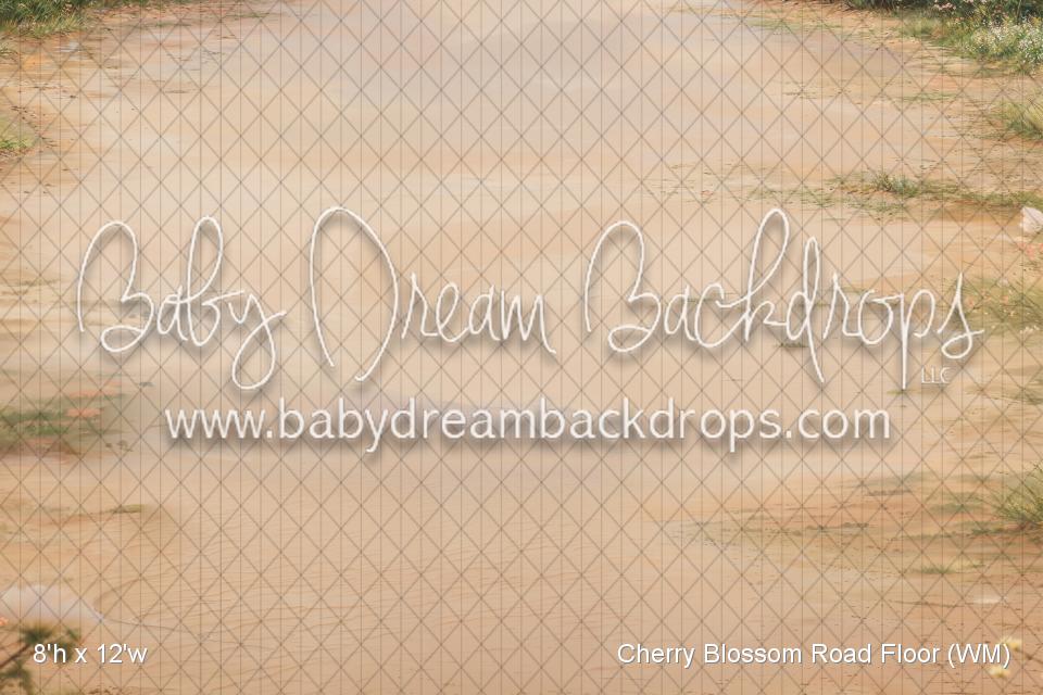 Cherry Blossom Road Fabric Floor (WM)