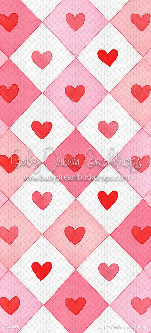 Cherry Hearts SKINNY (MD)