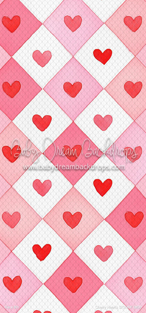 Cherry Hearts SKINNY (MD)