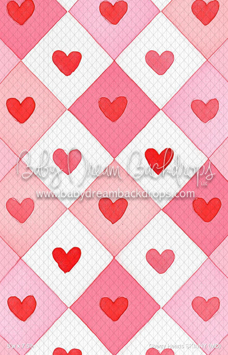 Cherry Hearts SKINNY (MD)