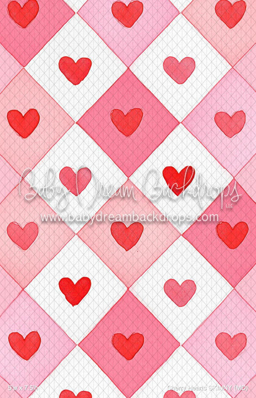 Cherry Hearts SKINNY (MD)