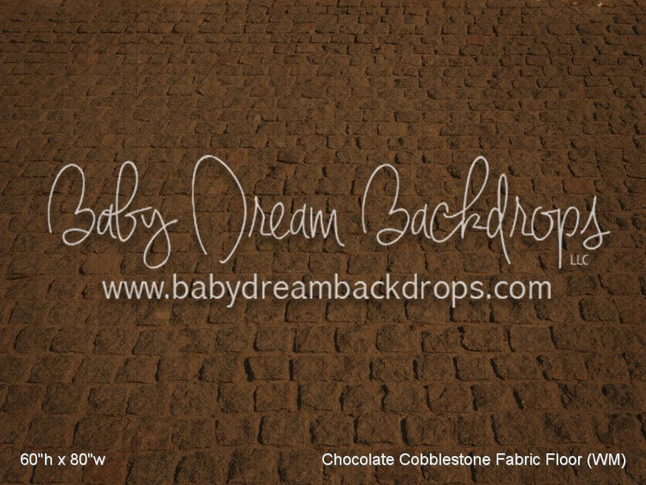 Chocolate Cobblestone Fabric Floor (WM)