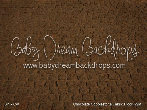 Chocolate Cobblestone Fabric Floor (WM)
