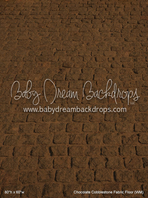 Chocolate Cobblestone Fabric Floor (WM)