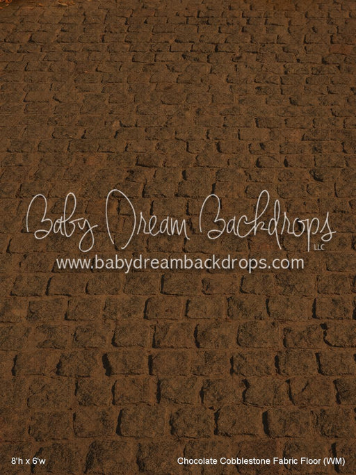 Chocolate Cobblestone Fabric Floor (WM)