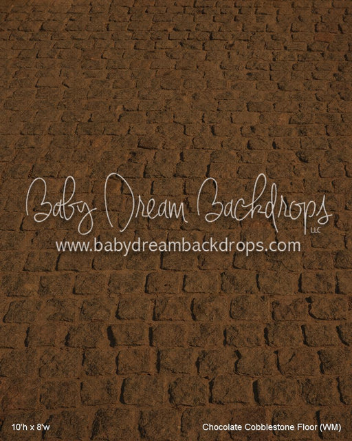 Chocolate Cobblestone Fabric Floor (WM)