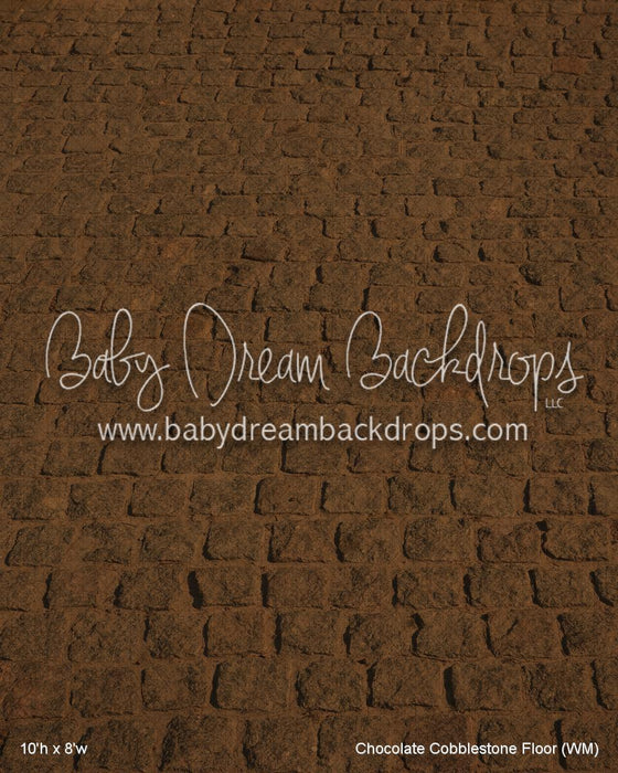 Chocolate Cobblestone Fabric Floor (WM)