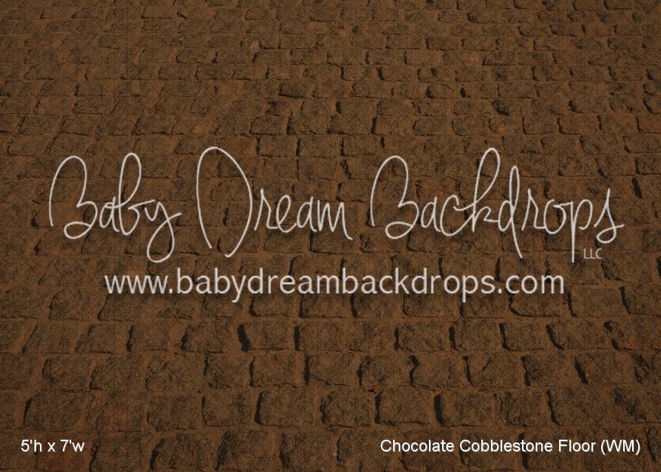 Chocolate Cobblestone Fabric Floor (WM)