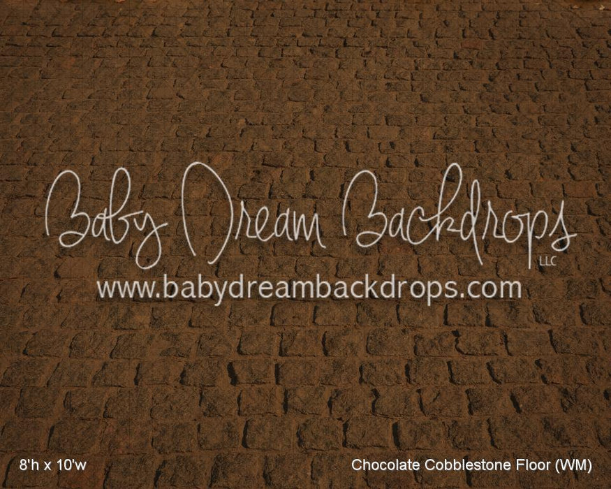 Chocolate Cobblestone Fabric Floor (WM)