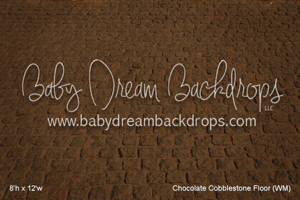 Chocolate Cobblestone Fabric Floor (WM)