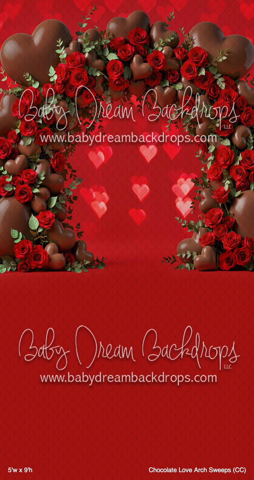 Chocolate Love Arch Sweeps (CC)