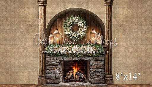 Christmas Arch Fireplace 24 (VR)