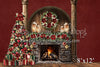 Christmas Arch Fireplace RED (VR)