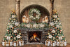 Christmas Arch Fireplace with double tree (VR)