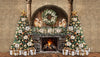 Christmas Arch Fireplace with double tree (VR)