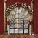 Christmas Arch Window Red Wall (VR)
