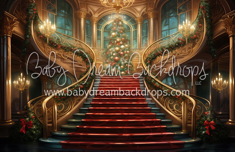 Christmas Ballroom Staircase (MD)