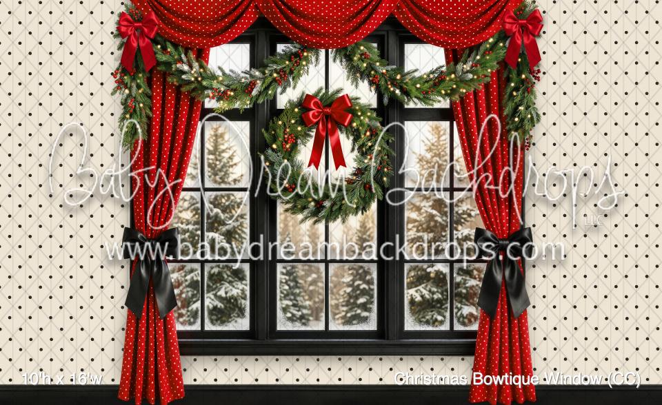 Christmas Bowtique Window (CC)