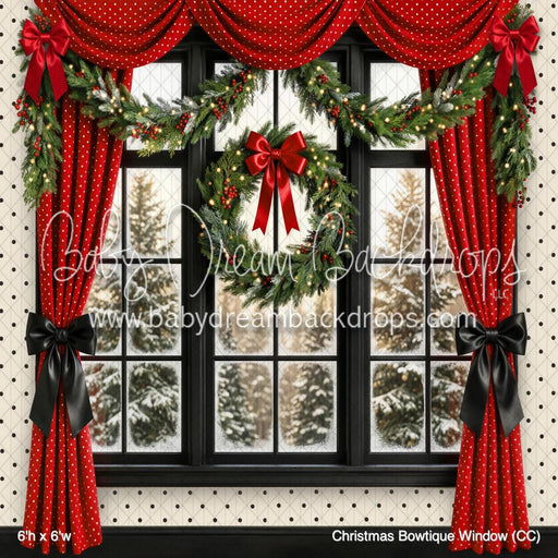 Christmas Bowtique Window (CC)