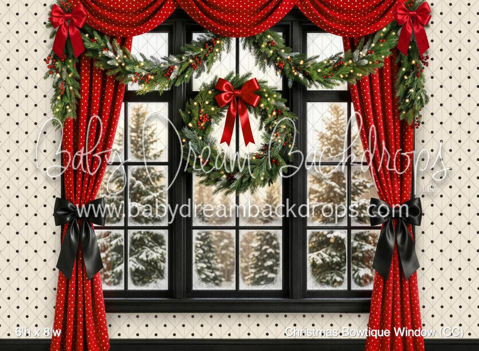 Christmas Bowtique Window (CC)