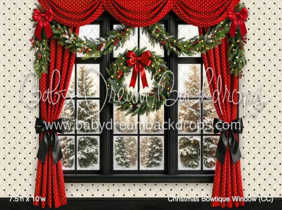 Christmas Bowtique Window (CC)
