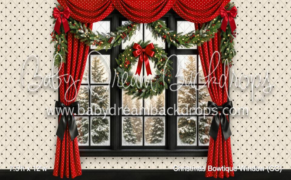 Christmas Bowtique Window (CC)