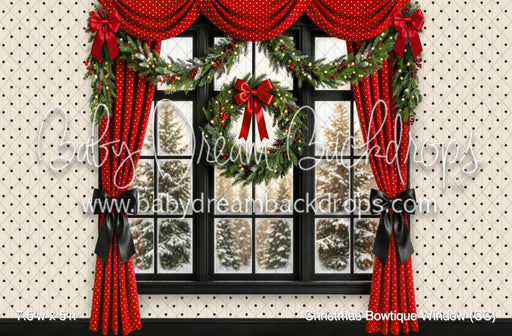 Christmas Bowtique Window (CC)