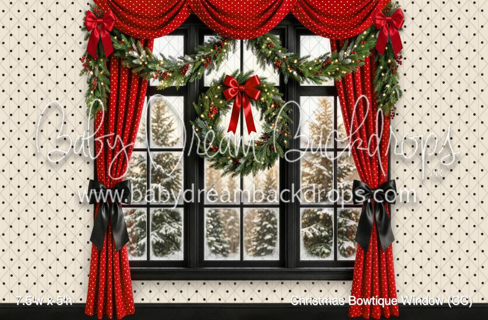 Christmas Bowtique Window (CC)
