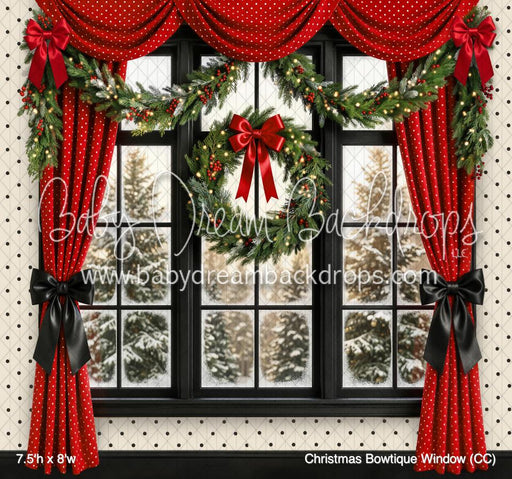 Christmas Bowtique Window (CC)