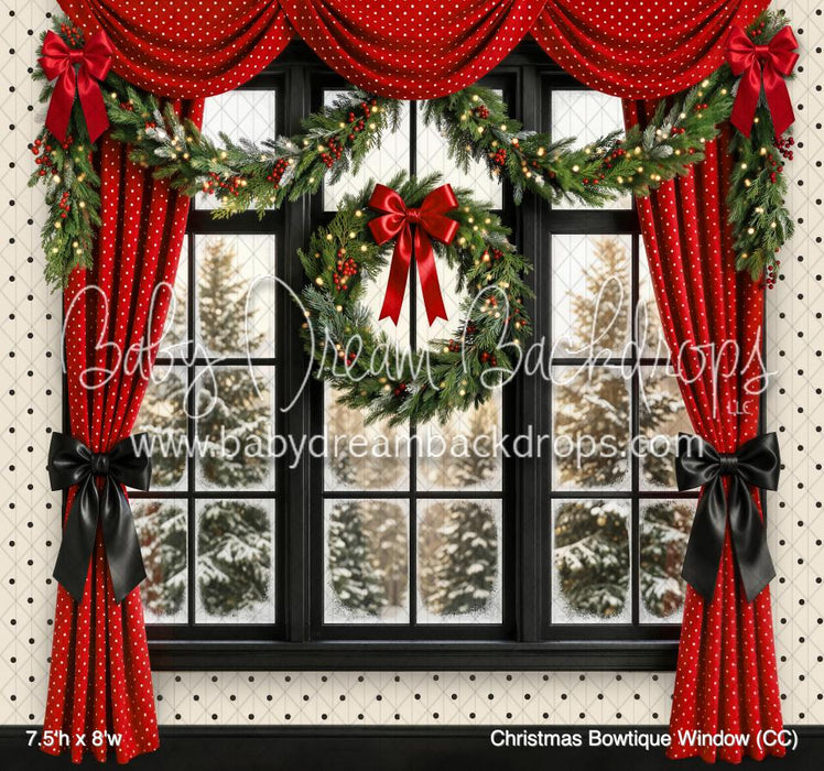 Christmas Bowtique Window (CC)