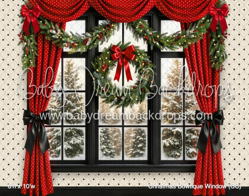 Christmas Bowtique Window (CC)