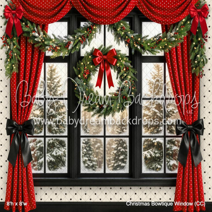 Christmas Bowtique Window (CC)