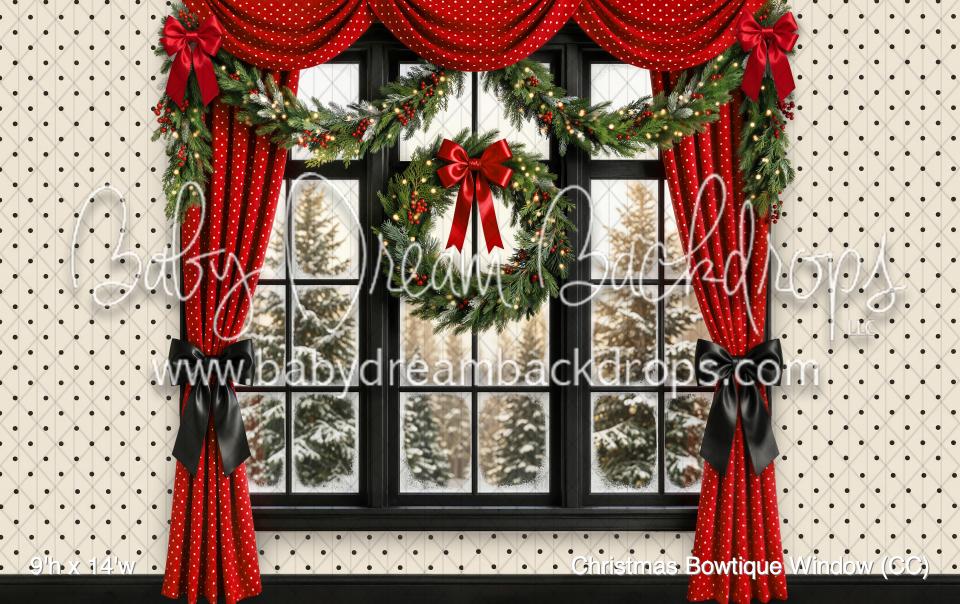 Christmas Bowtique Window (CC)
