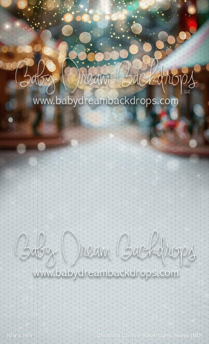 Christmas Carnival Bokeh Lights Sweep (MD)