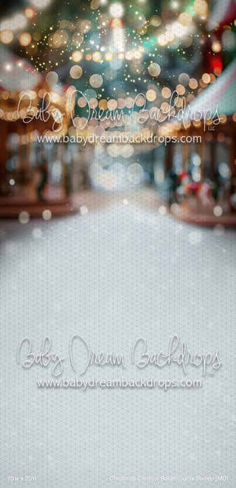 Christmas Carnival Bokeh Lights Sweep (MD)