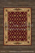 Christmas Elegance Rug on Nutmeg Planks Fabric Floor (WM)