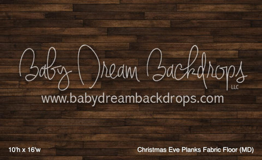 Christmas Eve Planks Fabric Floor (MD)
