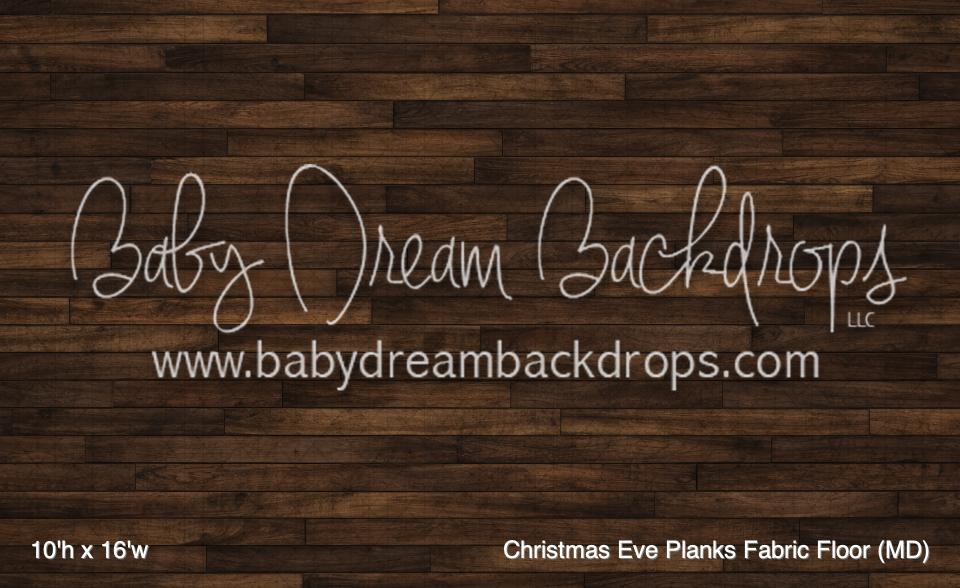 Christmas Eve Planks Fabric Floor (MD)